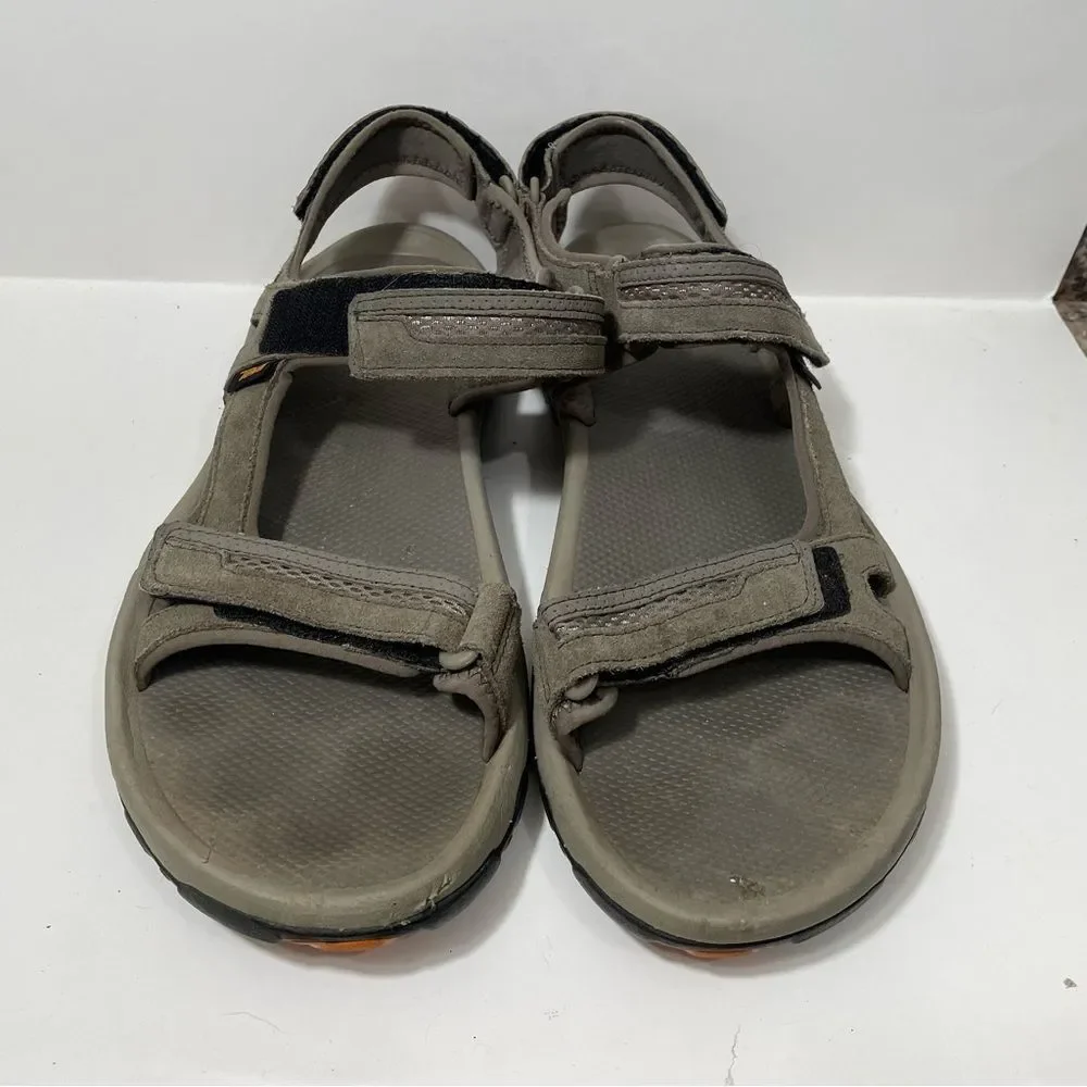 Teva Grey Velcro Outdoor Athletic Sandals